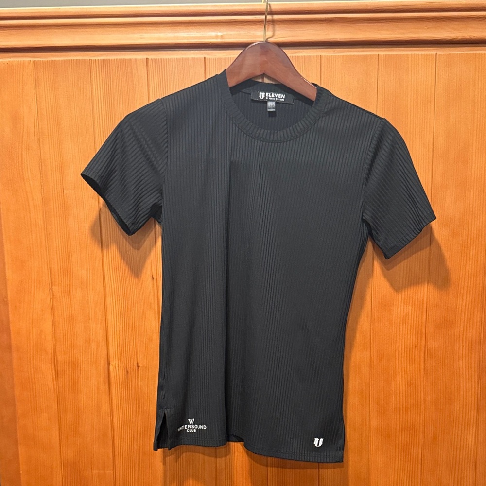 Eleven by Venus Williams  Black Short Sleeve Tee